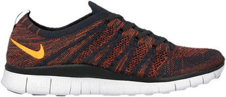 Nike Free Flyknit NSW 'Anthracite Laser Orange' 599459-008 Nike Free Flyknit NSW 'Anthracite Laser Orange' 599459-008