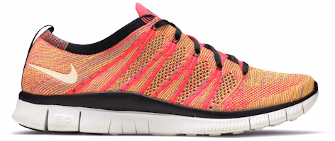 Nike Free Flyknit NSW 'Pink Flash' 599459-600 Nike Free Flyknit NSW 'Pink Flash' 599459-600