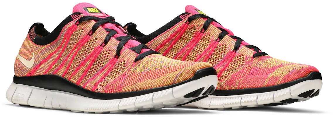 Nike Free Flyknit NSW 'Pink Flash' Rosa Fluorescente 599459-600 Cheap Nike Free Flyknit NSW 'Pink Flash' Rosa Fluorescente 599459-600