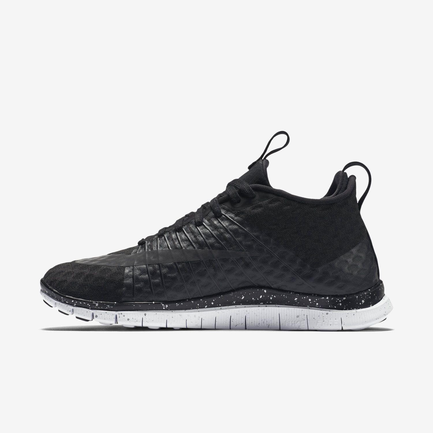 Shop Nike Free Hypervenom 2 耐磨防滑休閒運動鞋 黑色