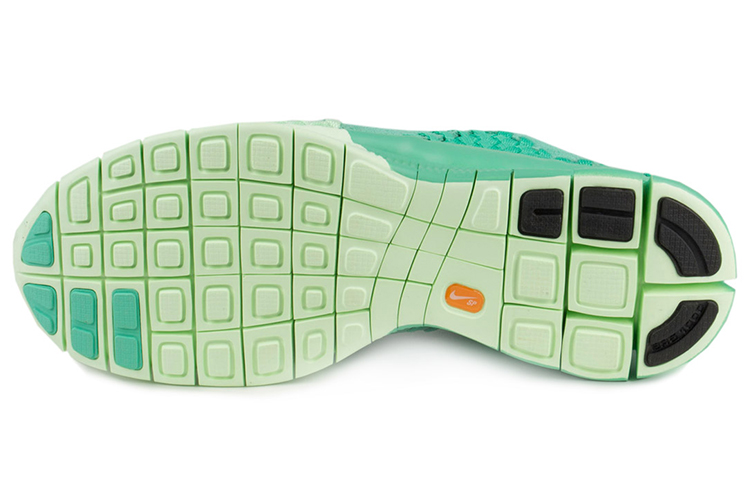 Shop 耐吉 Free Inneva 編織 2 款 "蒸汽綠" 休閒運動鞋 男女同款 綠色