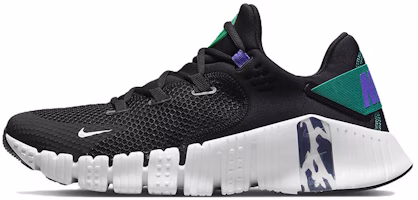 Nike Free Metcon 4 'Black Green Purple' CT3886-002 Nike Free Metcon 4 'Black Green Purple' CT3886-002