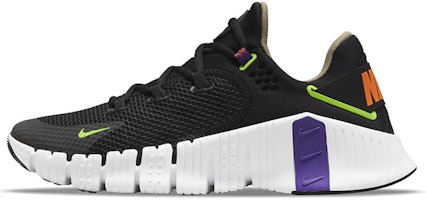 Nike Free Metcon 4 'Black Electric Green White' DM9589-031 Nike Free Metcon 4 'Black Electric Green White' DM9589-031