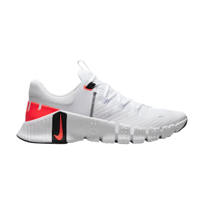 Nike Free Metcon 5 'White Bright Crimson'