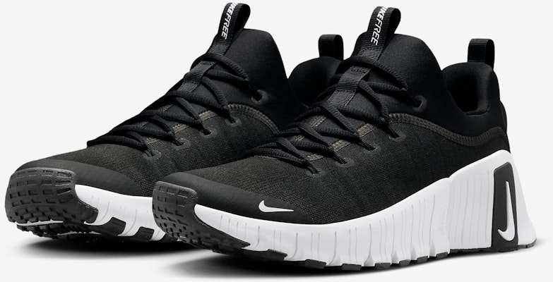 Nike Free Metcon 6 'Hitam Putih' FJ7127-001 Sizing Nike Free Metcon 6 'Hitam Putih' FJ7127-001