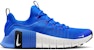 Nike Free Metcon 6 Racer Blue Hitam Putih Summit FJ7127-402