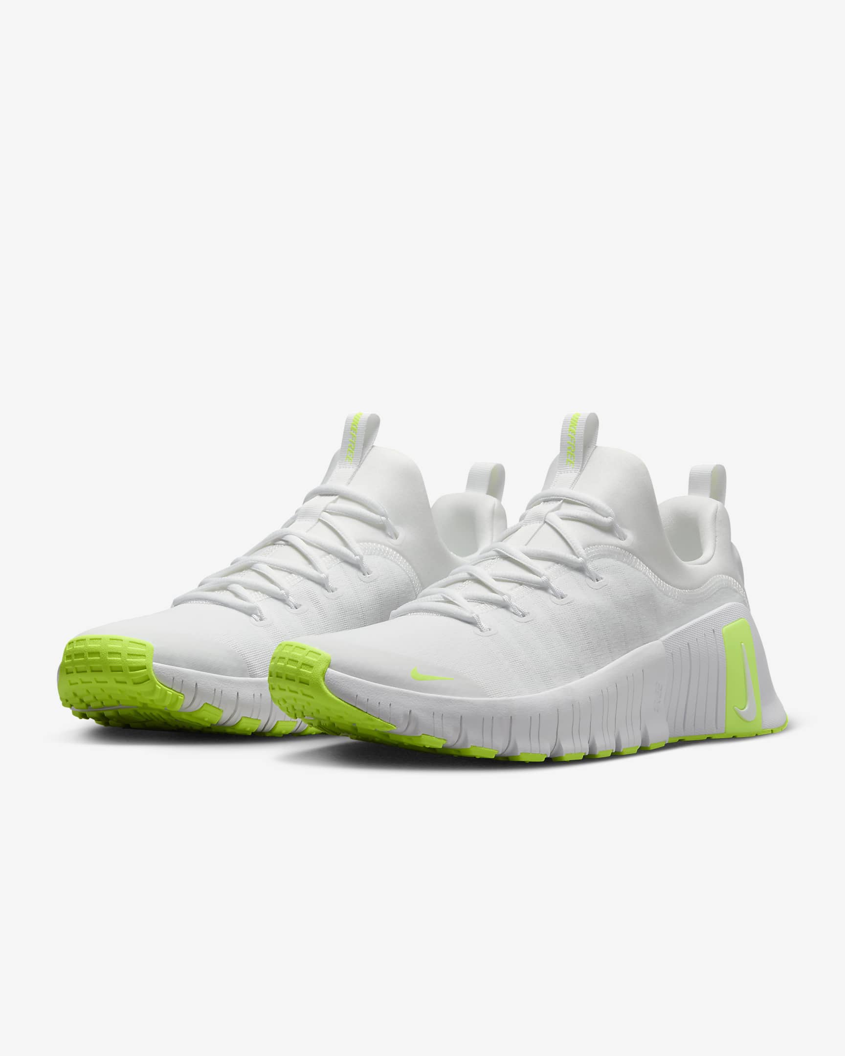 Details for Nike Free Metcon 6 ''Bianco Volt'' FJ7127-104