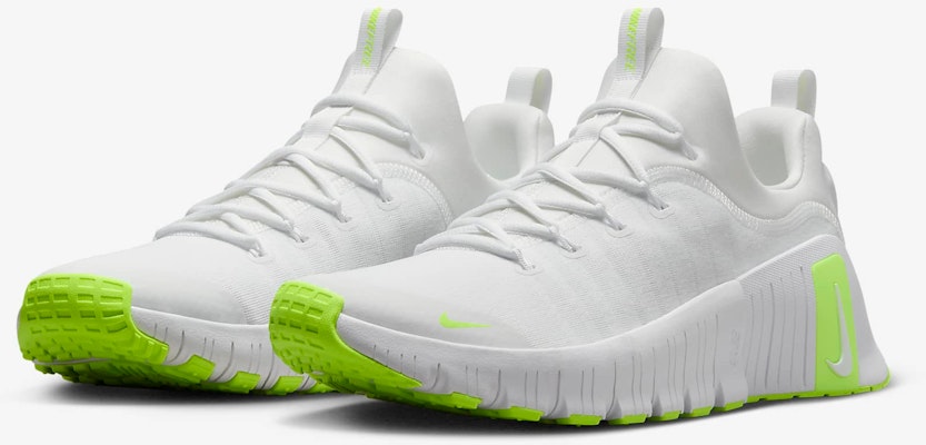 Nike Free Metcon 6 ''Bianco Volt'' FJ7127-104 Details for Nike Free Metcon 6 ''Bianco Volt'' FJ7127-104