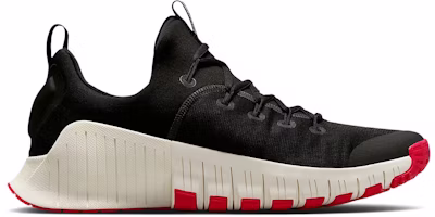 Nike Free Metcon 6 Training Shoes Black/University Red/Sail FJ7127-006 Nike Free Metcon 6 Training Shoes Black/University Red/Sail FJ7127-006