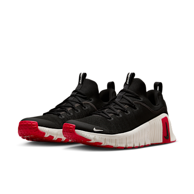 Purchase Nike Free Metcon 6 Sepatu Training Hitam/Merah University/Sail FJ7127-006