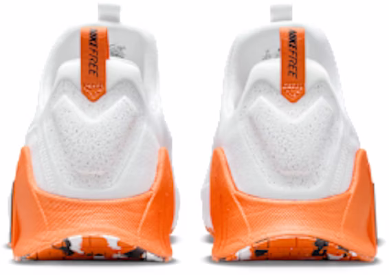 Nike Free Metcon 6 White/Safety Orange/Black FJ7127-106 Details for Nike Free Metcon 6 White/Safety Orange/Black FJ7127-106