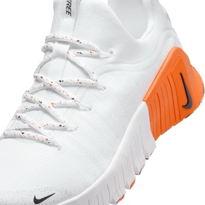 Nike Free Metcon 6 White/Safety Orange/Black FJ7127-106 Sizing Nike Free Metcon 6 White/Safety Orange/Black FJ7127-106