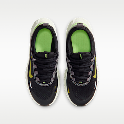 Shop (JR) Nike Free Ride Hitam/Pensel/Bolt Ice/Kuarza Saffron IO1642-005