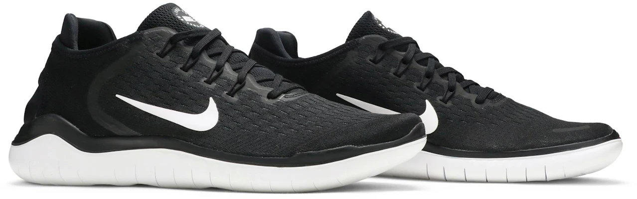 Womens nike free rn sale 2018 black and white