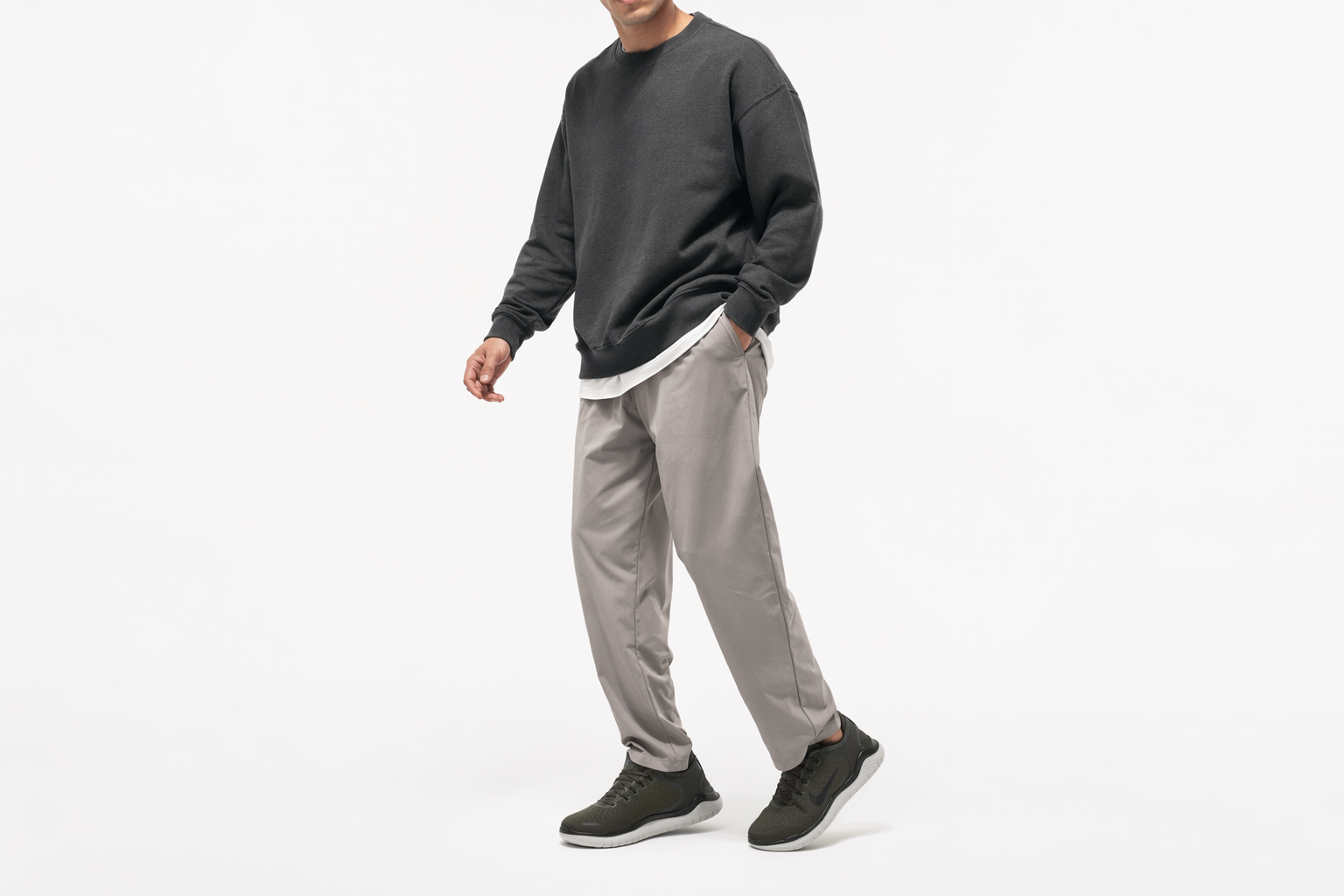 Order Nike Free Run 2018 防滑耐磨 低幫 跑步鞋 男款 黑灰色