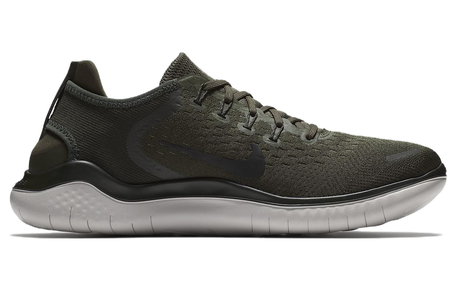 Lookbook Nike Free Run 2018 防滑耐磨 低幫 跑步鞋 男款 黑灰色