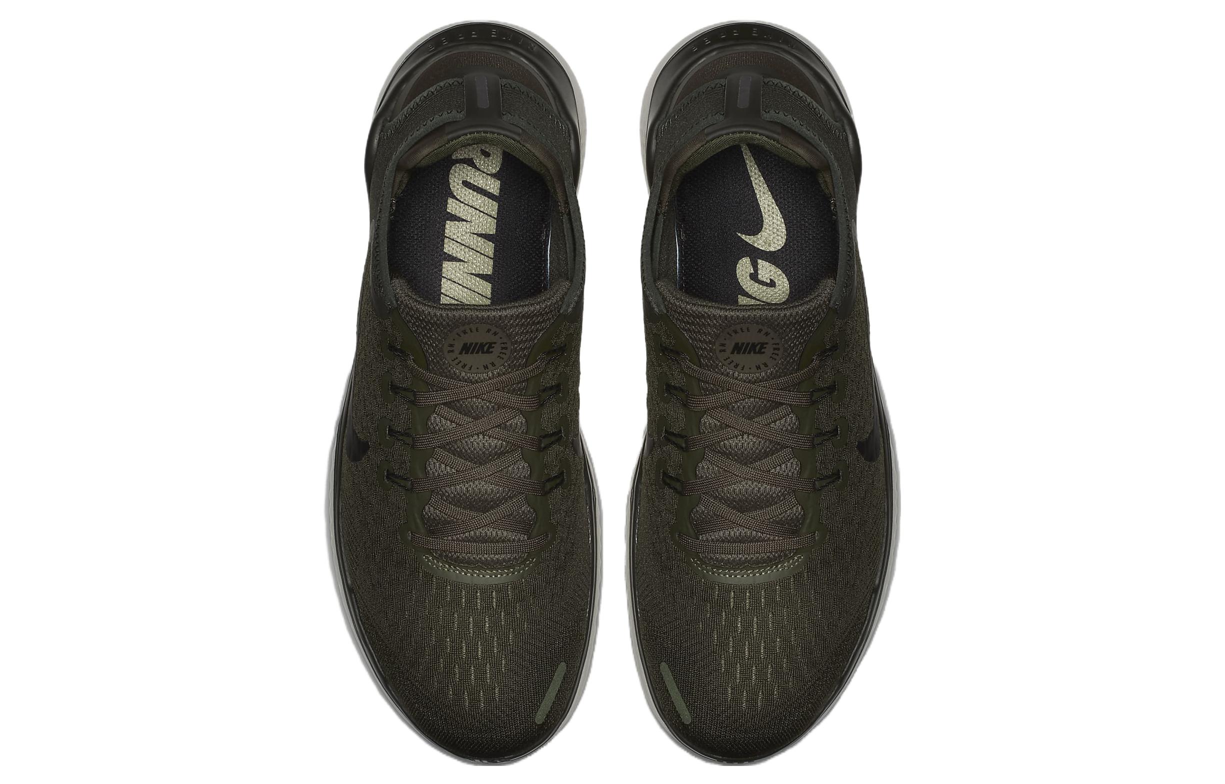 Purchase Nike Free Run 2018 防滑耐磨 低幫 跑步鞋 男款 黑灰色