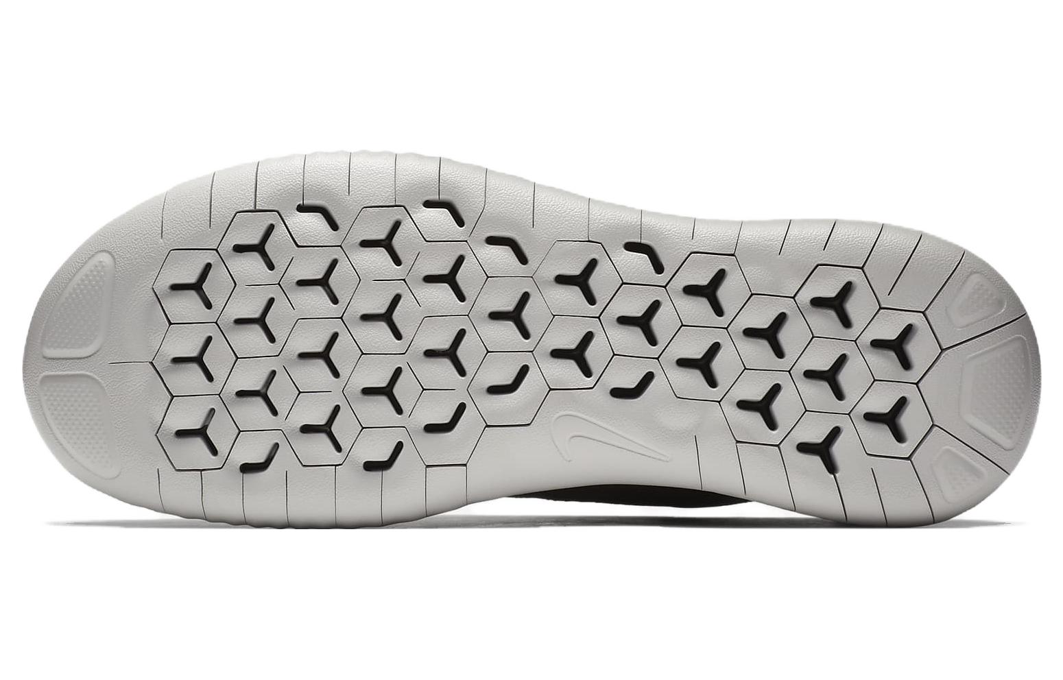 Sizing Nike Free Run 2018 防滑耐磨 低幫 跑步鞋 男款 黑灰色