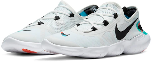 Lookbook Nike Free RN 5.0 2020 AS 編織赤足 低筒 跑步鞋 男款 白色