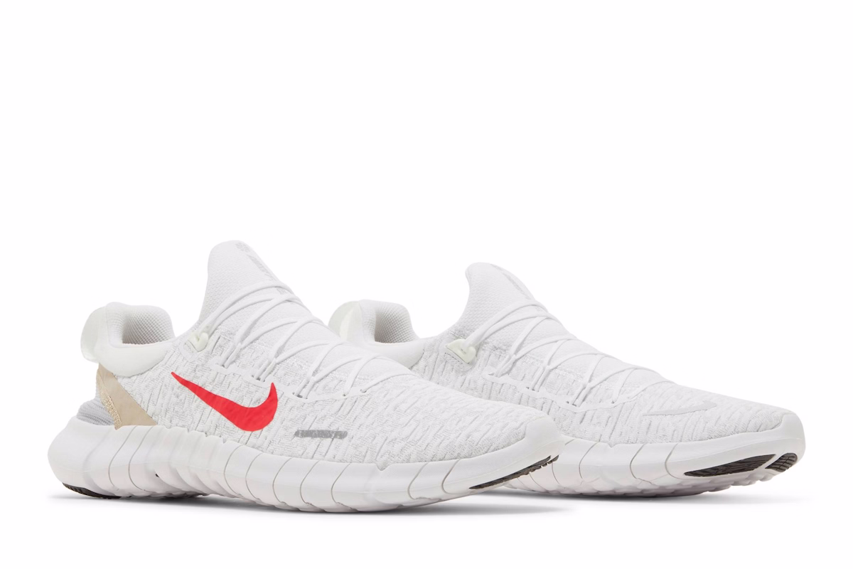 Nike Free RN 5.0 'White Siren Red' CZ1884-101