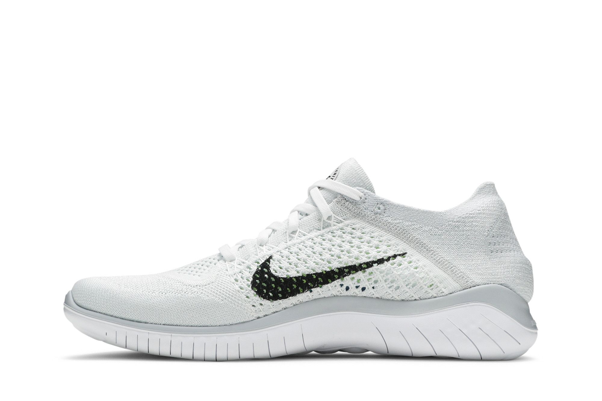 Lookbook 耐吉 Free RN Flyknit 2018 '白色' 942838-100