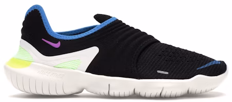 Nike Free RN Flyknit 3.0 'Black Hyper Violet' AQ5707-003 Nike Free RN Flyknit 3.0 'Black Hyper Violet' AQ5707-003