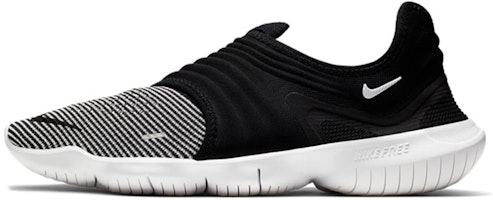 Nike Free RN Flyknit 3.0 'Black White' AQ5707-005 Nike Free RN Flyknit 3.0 'Black White' AQ5707-005