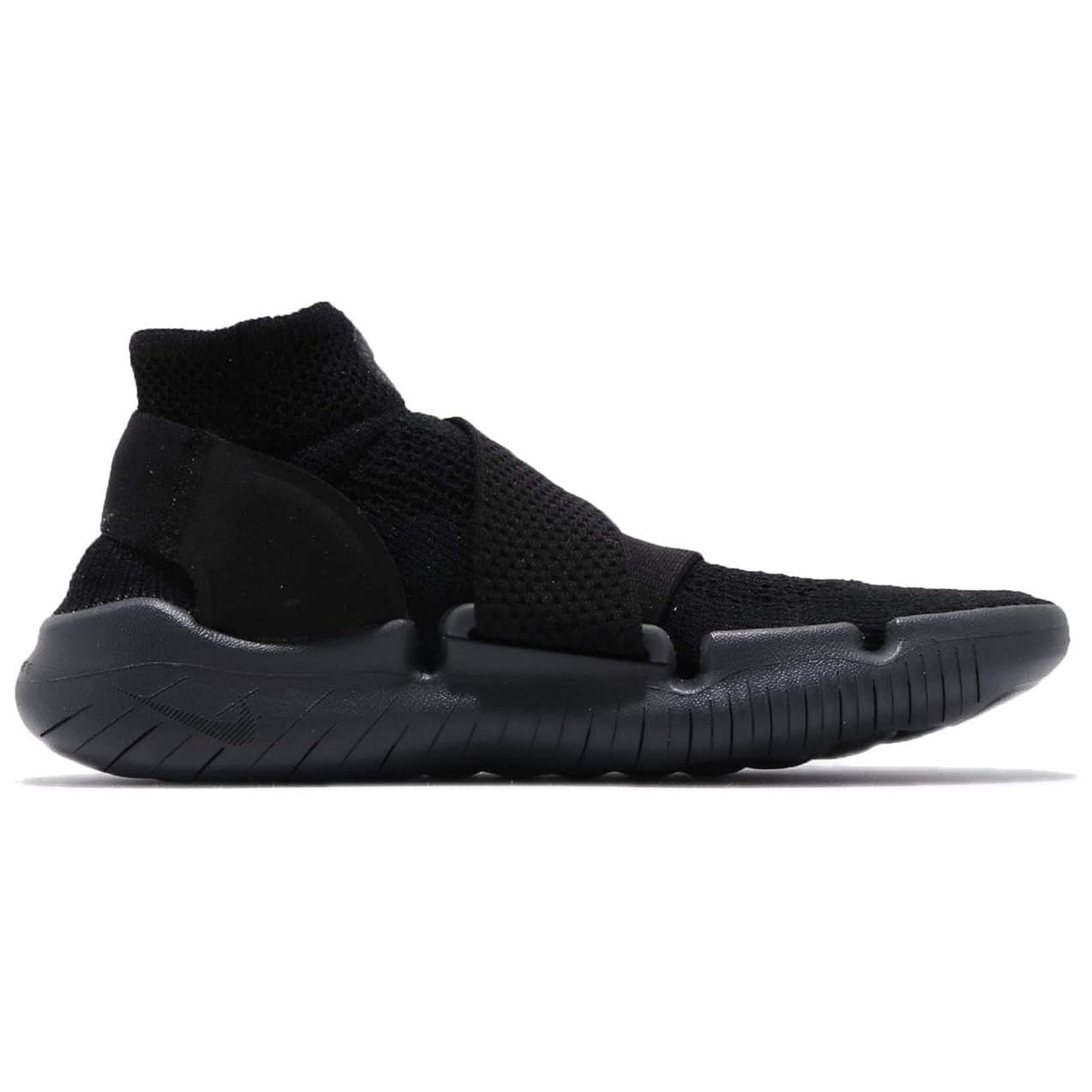 Lookbook Nike Free RN Motion Flyknit 2018 平衡抵震輕便 低筒 跑步鞋 男女同款 黑色