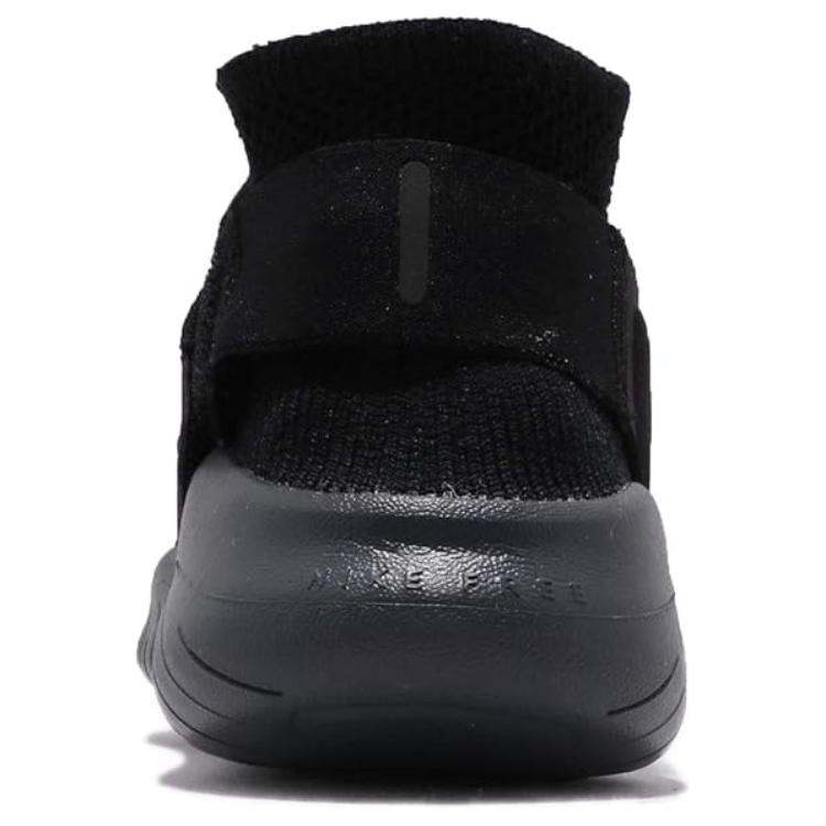 Shop Nike Free RN Motion Flyknit 2018 平衡抵震輕便 低筒 跑步鞋 男女同款 黑色
