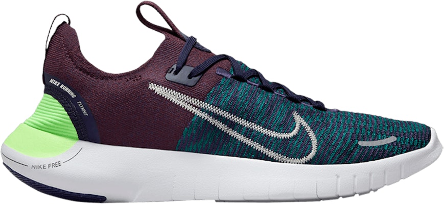 Nike Free RN Next Nature Geode Teal Burgundy Crush FB1276 300