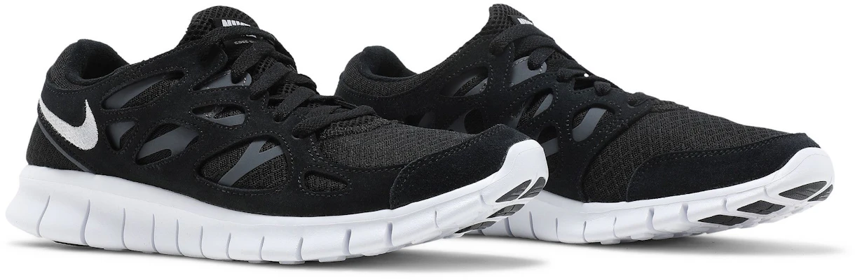 Nike Free Run 2 'Hitam Putih' 537732-004 1