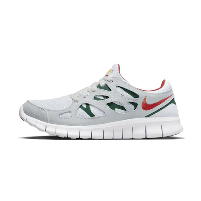 Nike Free Run 2 'Grey Cinnabar Gorge Green'