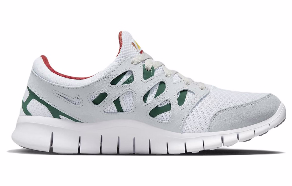 Nike Free Run 2 'Grey Cinnabar Gorge Green'