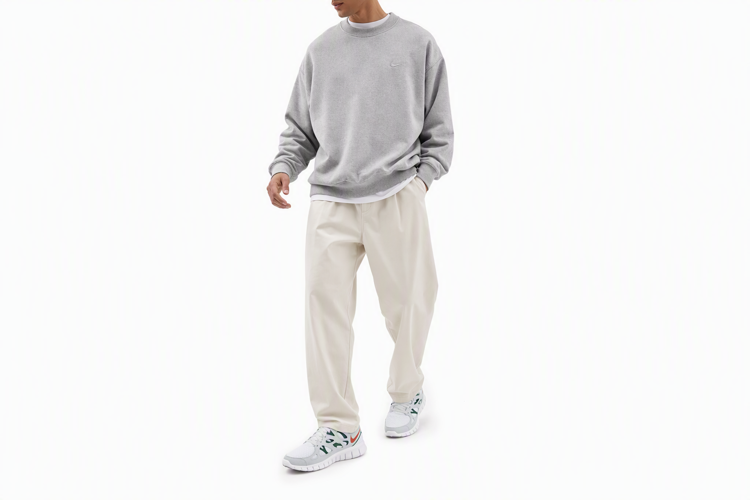 Order ナイキ フリー ラン 2 "グレー/シナバー/ゴージグリーン" 537732-102