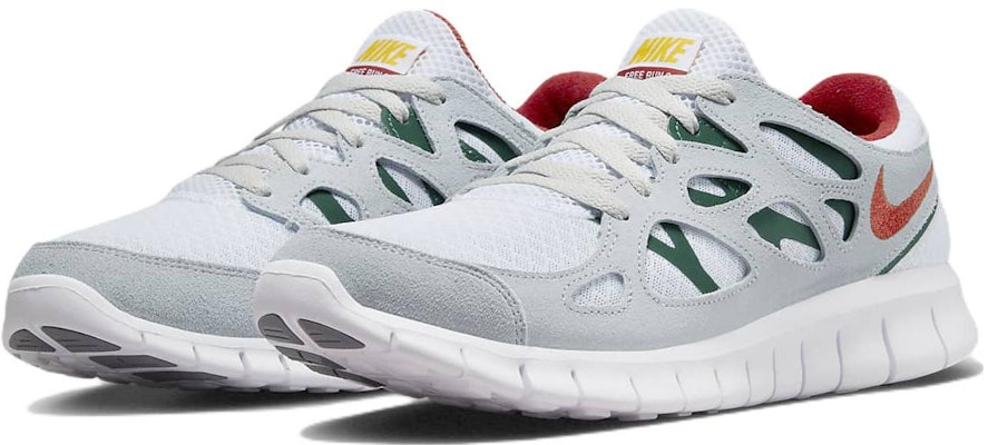 ナイキ フリー ラン 2 "グレー/シナバー/ゴージグリーン" 537732-102 Purchase ナイキ フリー ラン 2 "グレー/シナバー/ゴージグリーン" 537732-102