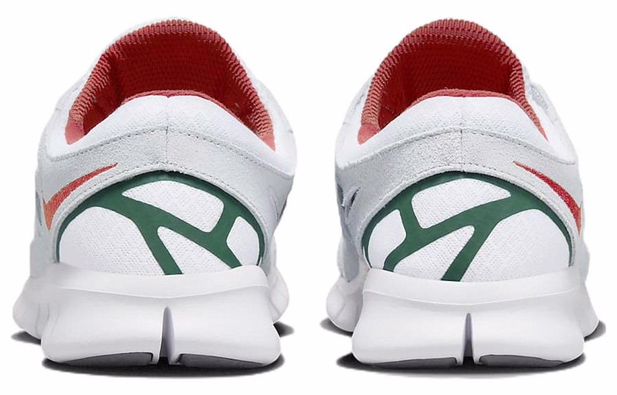 Nike Free Run 2 'Grey Cinnabar Gorge Green'