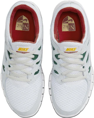 ナイキ フリー ラン 2 "グレー/シナバー/ゴージグリーン" 537732-102 Details for ナイキ フリー ラン 2 "グレー/シナバー/ゴージグリーン" 537732-102