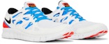 Cheap Nike Free Run 2 'Putih Biru Foto' DX1794-100