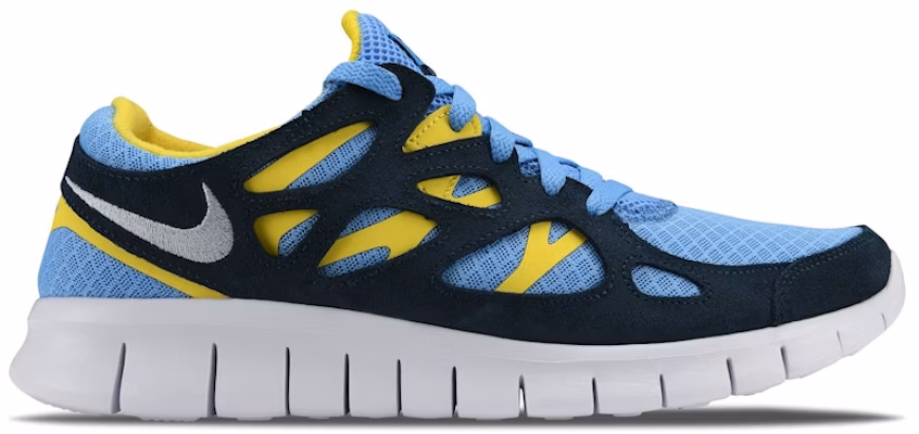 Nike Free Run 2 Biru Navy Kuning University 537732-408 Buy Nike Free Run 2 Biru Navy Kuning University 537732-408