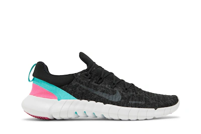 Nike Free Run 5.0 'Black Dynamic Turquoise' CZ1884-005