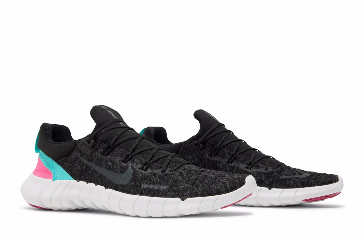 Nike Free Run 5.0 'Black Dynamic Turquoise' CZ1884-005