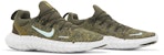 Nike Free Run 5.0 Next Nature 'Cargo Khaki' Lelaki Wanita Kasual Sukan. CZ1884-300