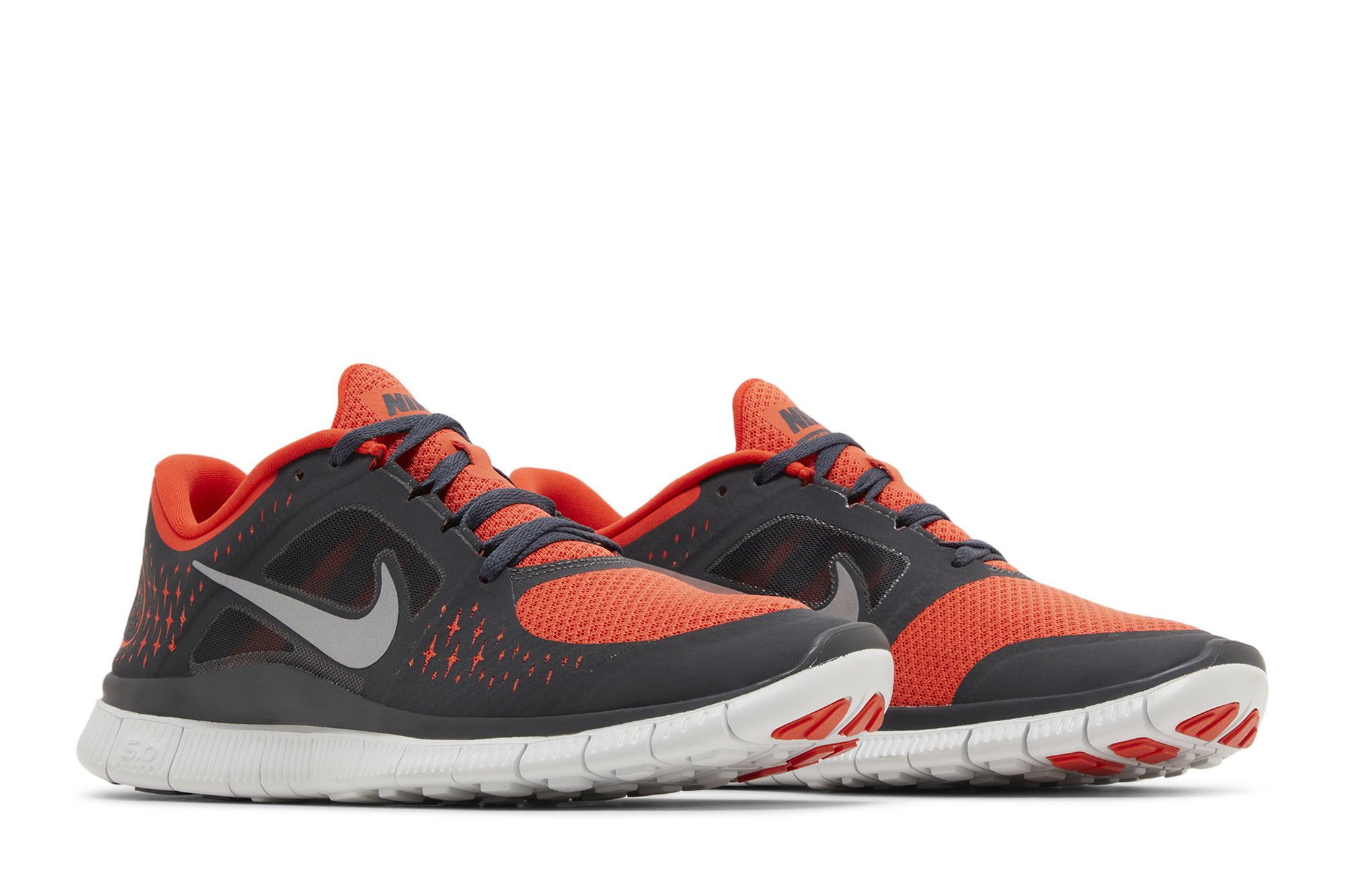 Cheap Nike Free Run+ 3 ''Anthracite Team Orange'' Hardloopschoenen 510642-801