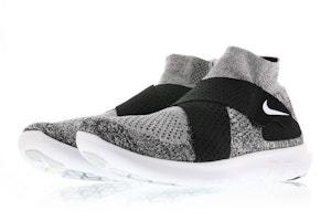 Nike Free Run Motion Flyknit 2017 'Black White' 880845-001 Nike Free Run Motion Flyknit 2017 'Black White' 880845-001