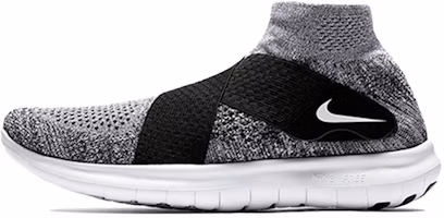 Nike Free Run Motion Flyknit 2017 'Black White' 880845-001 Nike Free Run Motion Flyknit 2017 'Black White' 880845-001