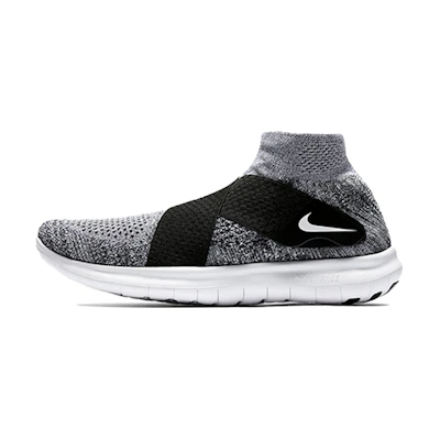 Nike Free Run Motion Flyknit 2017 'Black White'