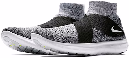 ナイキ フリー ラン モーション フライニット 2017 黒白 880845-001 Order ナイキ フリー ラン モーション フライニット 2017 黒白 880845-001