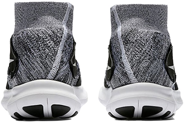 Nike Free Run Motion Flyknit 2017 'Black White' 880845-001 Shop Nike Free Run Motion Flyknit 2017 'Black White' 880845-001