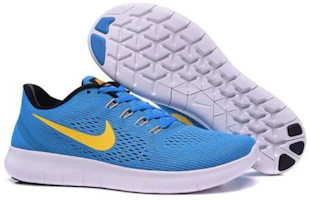 Purchase Nike Free RN 平衡抗衝擊輕便 低筒 生活休閒鞋 男女同款 藍色