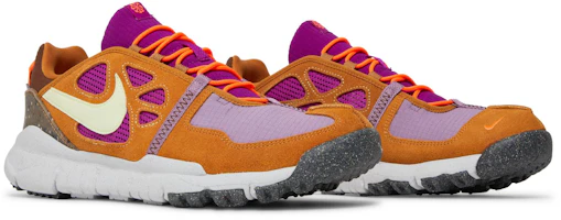 Cheap Nike Free Terra Vista 休閒戶外功能鞋 黃紫